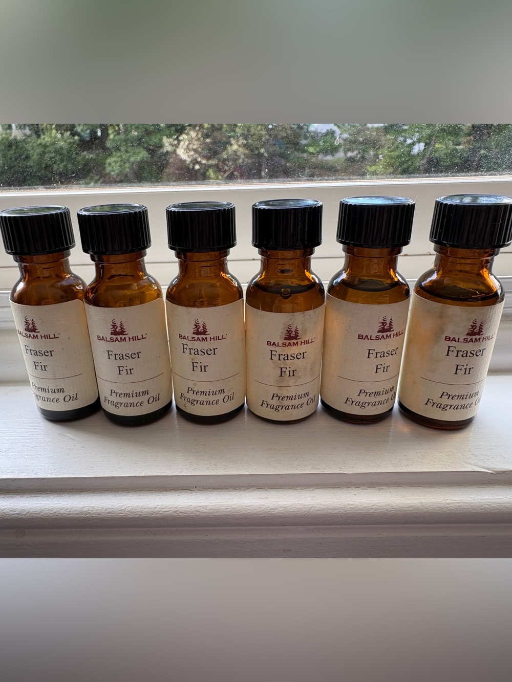 Balsam Hill Fraser Fir Scents Fragrance Oil Set of 6 (3 new)